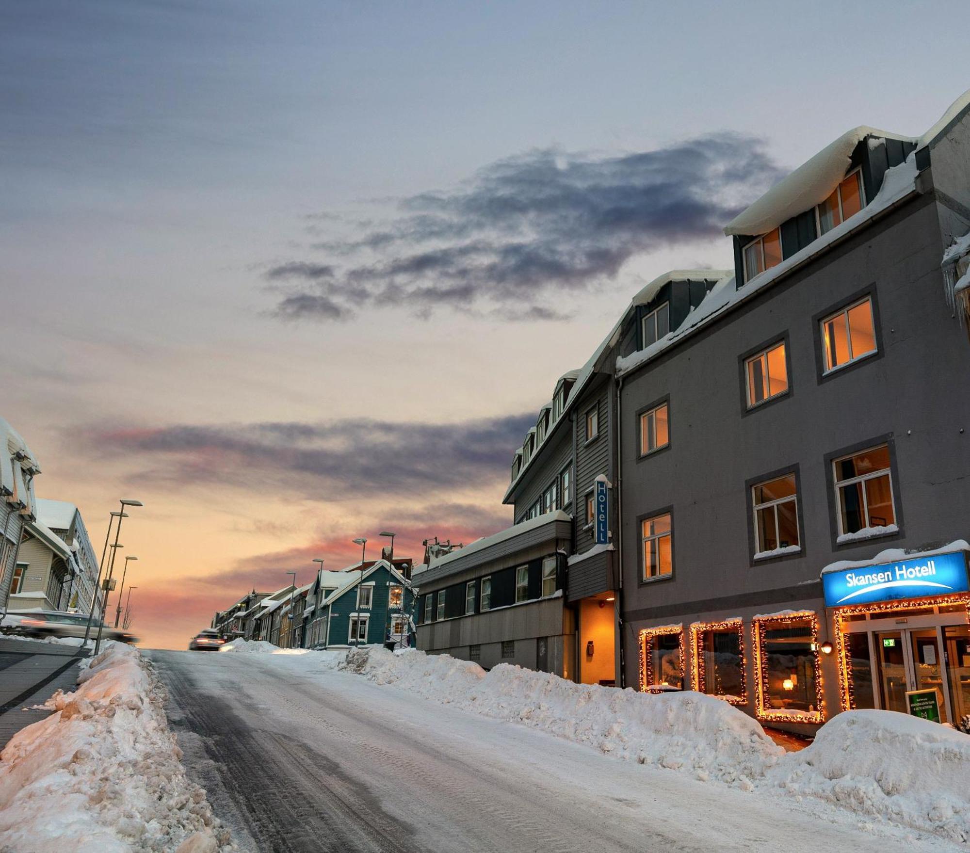 Enter Skansen Hotel Tromso Bagian luar foto